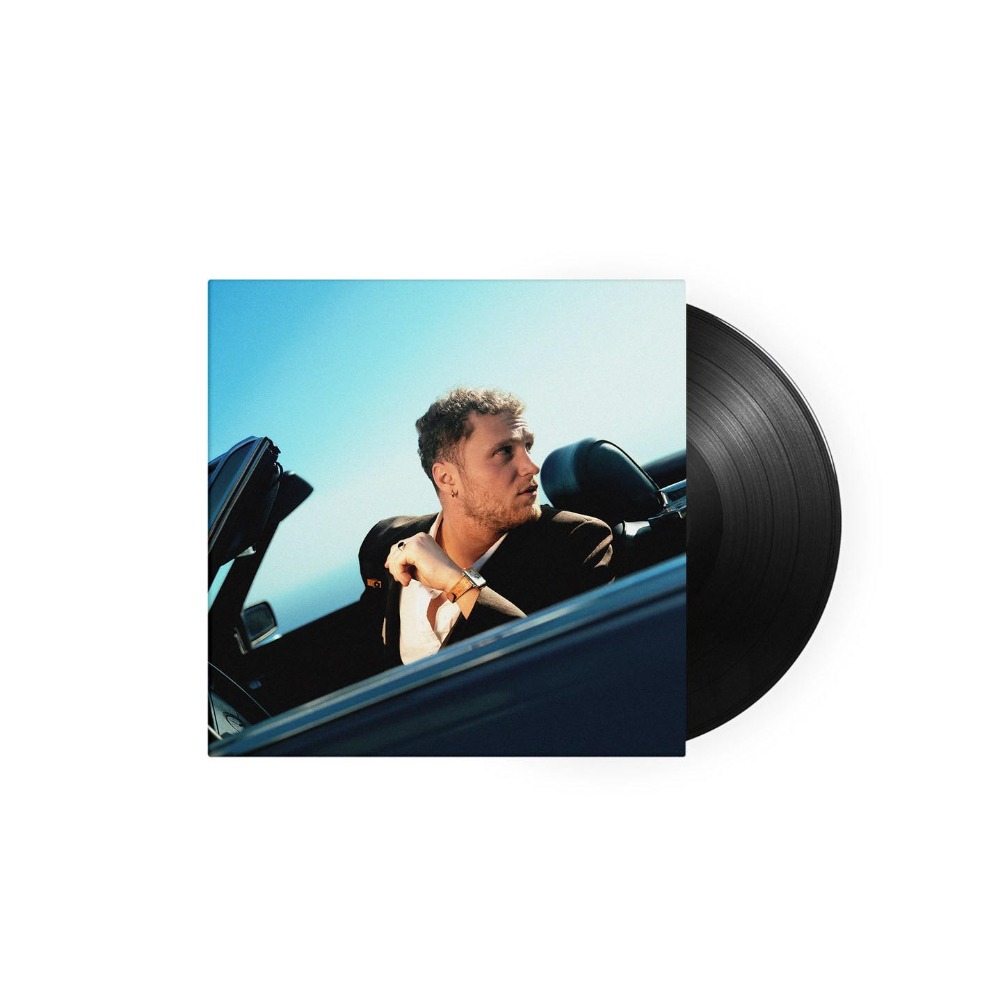 Vinyle dédicacé de l'EP « SUNSET RADIO »