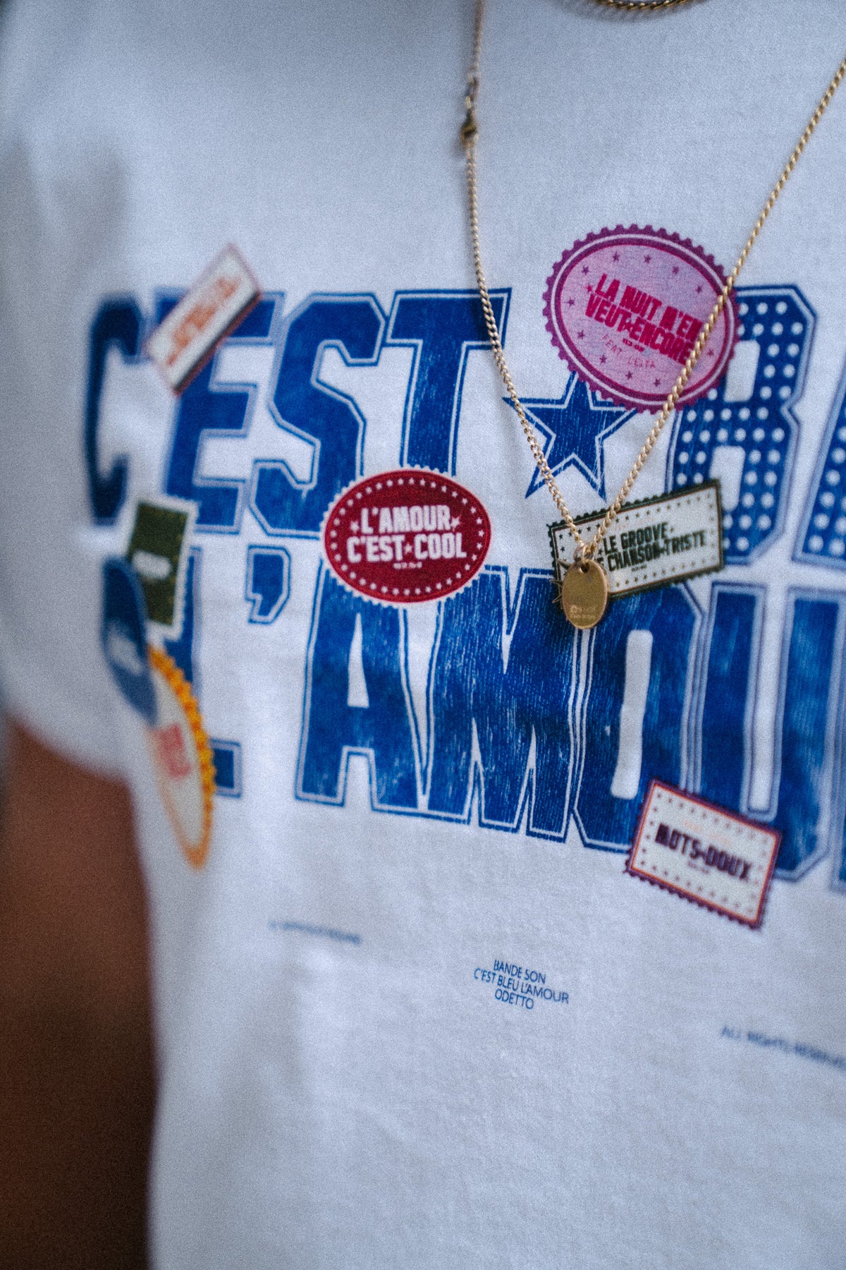 T-shirt « C'EST BLEU L'AMOUR 2 »