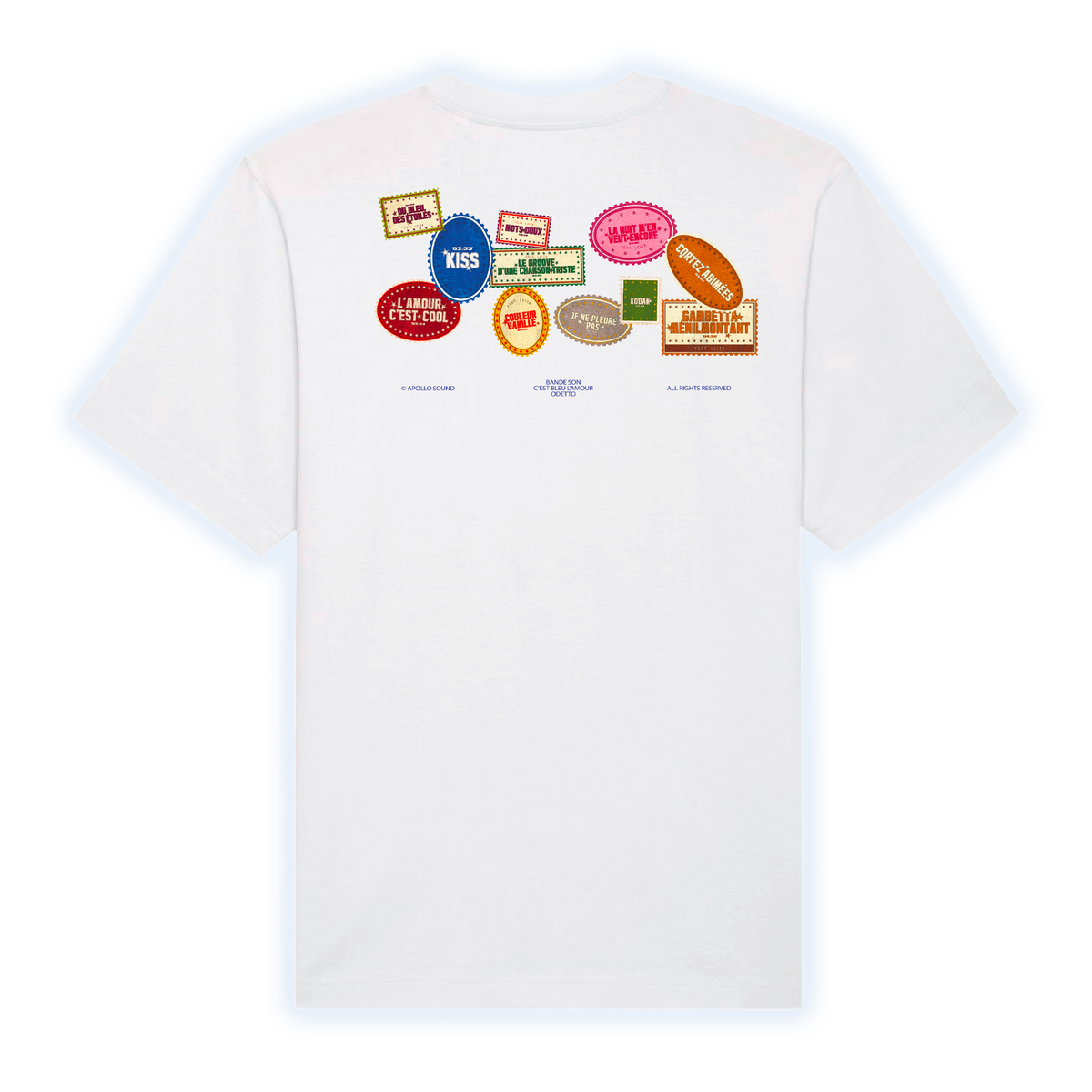 T-shirt « C'EST BLEU L'AMOUR »