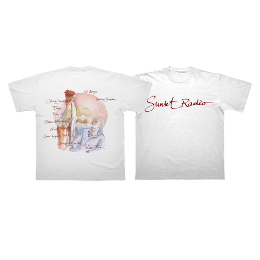 T-SHIRT ODETTO « SUNSET RADIO »
