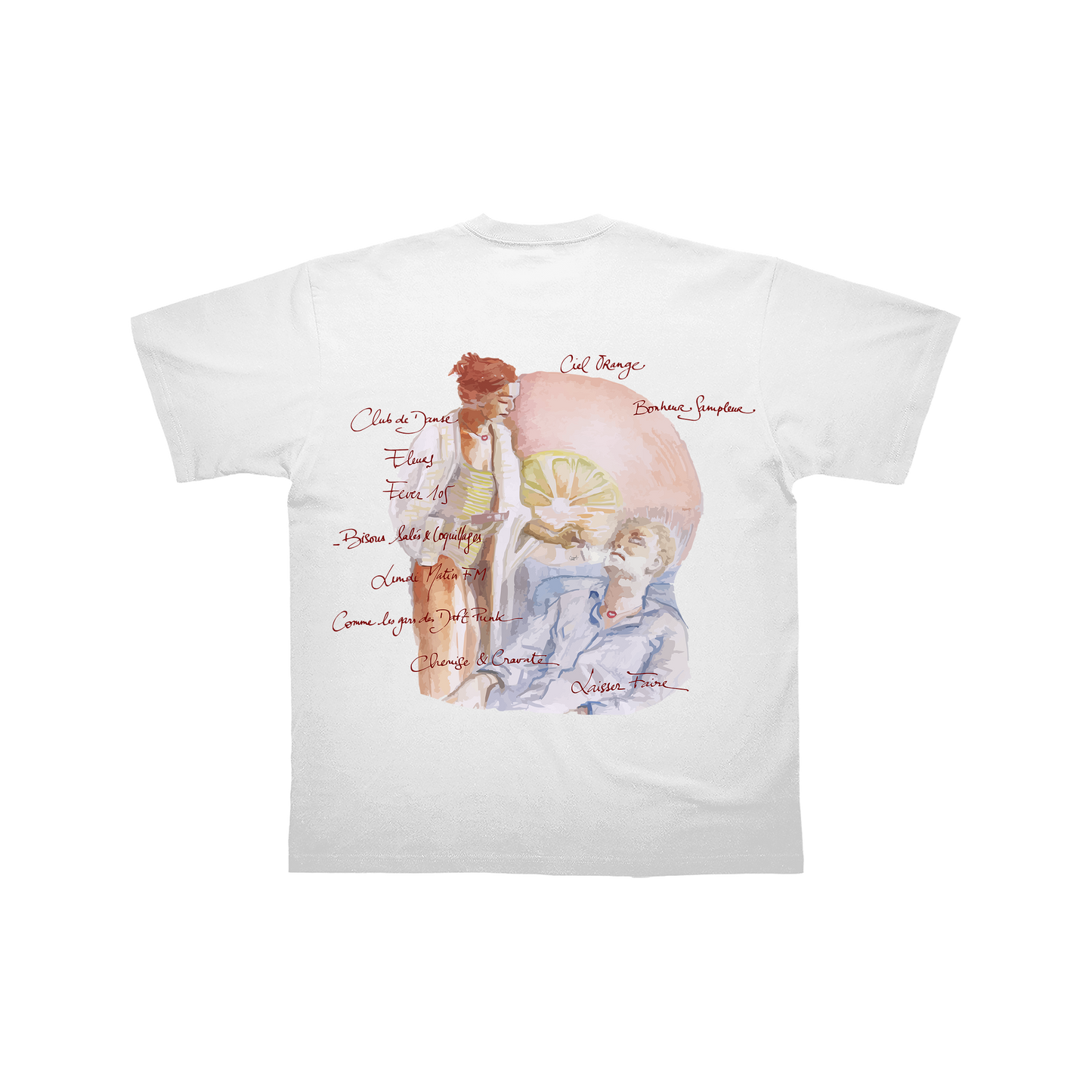 T-SHIRT ODETTO « SUNSET RADIO »